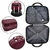 Conjunto Mala de Bordo com Frasqueira Viagem Expansiva Rigida com rodinha Dupla 360 Aviao Media 10kg pequena 8kg abs - loja online