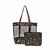 Bolsa Feminina com Necessaire Mao Ombro Praia Piscina Clube Parque Aquatico Grande Resistente Reforcada