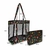 Bolsa Feminina com Necessaire Mao Ombro Praia Piscina Clube Parque Aquatico Grande Resistente Reforcada - comprar online