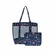 Bolsa Feminina com Necessaire Mao Ombro Praia Piscina Clube Parque Aquatico Grande Resistente Reforcada