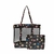 Bolsa Feminina com Necessaire Mao Ombro Praia Piscina Clube Parque Aquatico Grande Resistente Reforcada - Mimos Bolsas