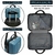 Mala de Viagem com Frasqueira Rigida Rodinha Dupla 360 Aviao Embarque Leve Resistente Grande 30kg Abs Santino - loja online