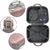 Mala de Viagem Bordo com Frasqueira Rigida Expansiva Rodinha Leve Bagagem Mao Aviao Embarque Pequena 10kg Abs - loja online