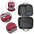 Mala de Viagem Bordo com Frasqueira Rigida Expansiva Rodinha Leve Bagagem Mao Aviao Embarque Pequena 10kg Abs - loja online