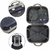 Mala de Viagem Bordo com Frasqueira Rigida Expansiva Rodinha Leve Bagagem Mao Aviao Embarque Pequena 10kg Abs - loja online