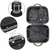 Mala de Viagem Bordo com Frasqueira Rigida Expansiva Rodinha Leve Bagagem Mao Aviao Embarque Pequena 10kg Abs - loja online
