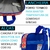 Kit Mochila Escolar Infantil Rodinha Lancheira Creche Passeio Super Mario - Mimos Bolsas