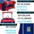 Kit Mochila Escolar Infantil Rodinha Lancheira Creche Passeio Super Mario - loja online