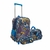 Kit Mochila Escolar Infantil Juvenil 2 Rodas com Lancheira Estojo Batman Dc