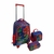 KIT MOCHILA ESCOLAR 4 RODAS LANCHEIRA E ESTOJO SUPER KIDS - comprar online