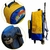 Kit Mochila Infantil 2 Rodinhas Lancheira Estojo Creche Escolar Canine Yepp Patrulha Rescue Carrinho - Mimos Bolsas