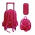 Kit Mochila Infantil 2 Rodinhas Lancheira Estojo Creche Escolar Canine Yepp Patrulha Rescue Carrinho - comprar online