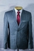 Terno Cinza Riscado em Poliviscose - Slim