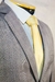 Terno Cinza Liso - Slim - comprar online