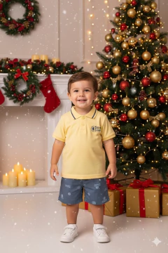 221631 CONJUNTO COM POLO MASCULINO INFANTIL ELIAN