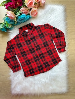Camisa Xadrez Vermelha Flanela/Flanelada Junina Fernando (CAMSTXDRZVERMFLNJUN) na internet