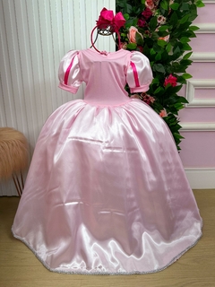 Fantasia Infantil Princesa Belli A Bela Adormecida - Aurora Modelo 2
