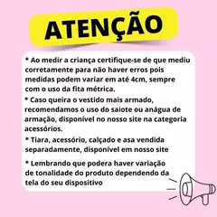 Vestido Junino Infantil Luxo Rosa na internet