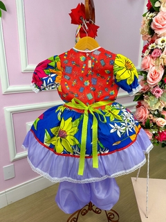 Vestido Junino Infantil Boneca Catarina - LORY JOY | LOJA INFANTIL