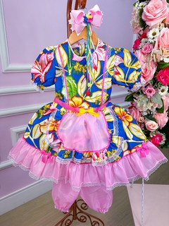 Vestido Junino Infantil Claudete na internet