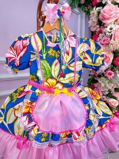 Vestido Junino Infantil Claudete