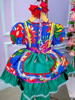 Vestido Junino Infantil Eduarda - comprar online