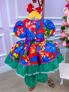 Vestido Junino Infantil Eduarda - comprar online