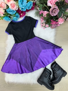 Fantasia Infantil Halloween Menina Bruxinha Roxa - comprar online