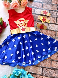 Imagem do Fantasia Infantil Mulher Maravilha