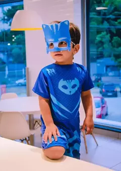 Fantasia Infantil Menino Gato PJ Masks