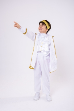 Fantasia Infantil Principe Conde William Branco