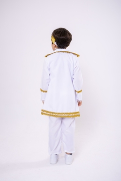 Fantasia Infantil Principe Conde William Branco - comprar online