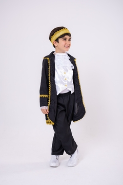 Fantasia Infantil Principe Conde William Preto