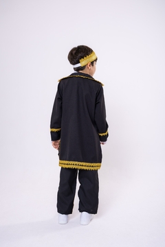 Fantasia Infantil Principe Conde William Preto - comprar online