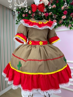 Fantasia Infantil Junino Cangaceira/Maria Bonita na internet