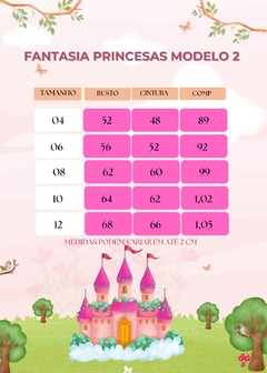Fantasia Infantil Princesa Belli A Bela Adormecida - Aurora Modelo 2 - LORY JOY | LOJA INFANTIL