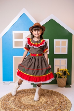 Fantasia Infantil Junino Cangaceira/Maria Bonita