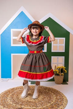 Fantasia Infantil Junino Cangaceira/Maria Bonita