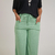 Calça Pantalona Londres Feminina em Linho