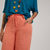 Calça Pantalona Londres Feminina em Linho