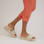 Calça Lisboa Feminina Casual em Linho Coral na internet
