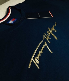 Camiseta Tommy Hilfiger, Azul, M na internet