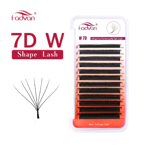 Cílios W 7D Real Fadvan 0.07 D Mix Volume Egípcio