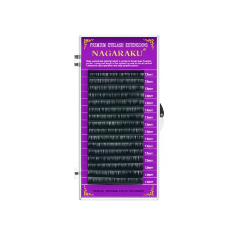 Cílios Nagaraku Premium 0.07 D Volume Russo Tamanho Unitário