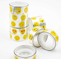 Kit de 10 Whash Tape de Emoji