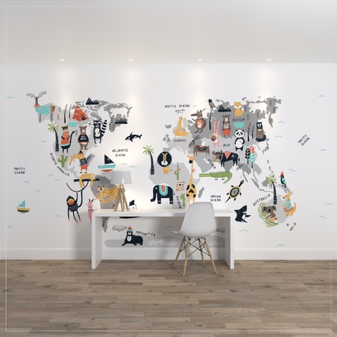 MURAL KIDS | MAPS COLLECTION | REF. M01.M.106