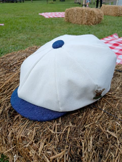 Colin puro lino COMBINADA - 8 gajos con visera - - Pinhead Custom