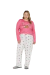 Dk Homewear - Pijama Manga Longa Malha Touch Cachorro Salsicha Plus Size