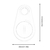 Mini 4.0 GPS Tracker localizador Waterdrop portátil localizador de chave anti-perdida - comprar online
