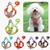 Arnês para cães de estimação Conjunto de trela para cachorros Ajustável Refletivo Arnês para Cachorros de Corrida ao Ar Livre Arnês para Cães Pequenos Trela de Caminhada